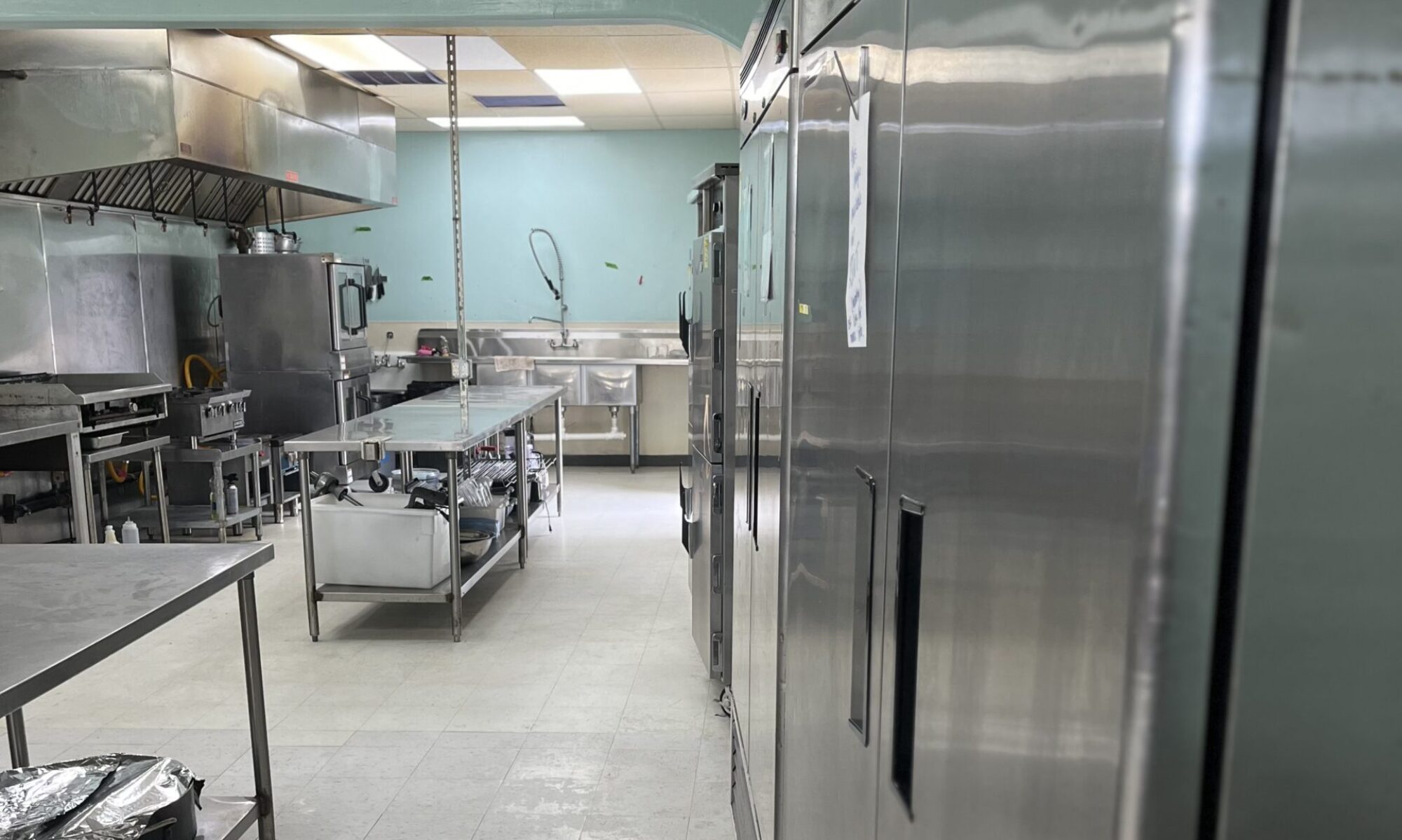 Shared Commercial Kitchen view long